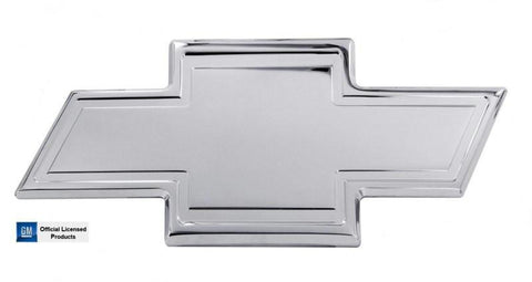 All Sales Chevy Bowtie Grille Emblem W-Border- Polished