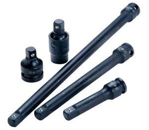 5 Piece 3-8-Inch Drive Impact Socket Accessory Set