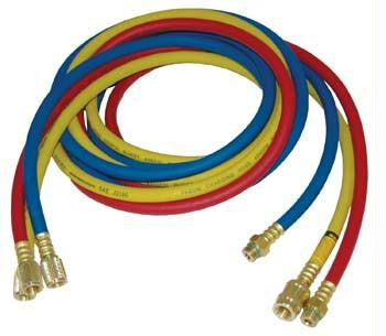 3-Piece 72-Inch R134a Charging Hose Set