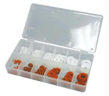 200 Piece Fiber and Nylon Washer Assortment