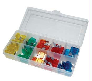 50-Piece Maxi Car Fuse Assortment