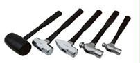 5-Piece Micellaneous Hammer Set with Fiberglass Handles