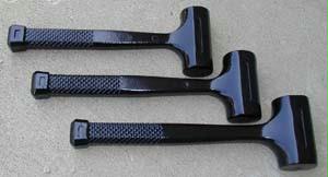 3 Piece Dead Blow Hammer Set