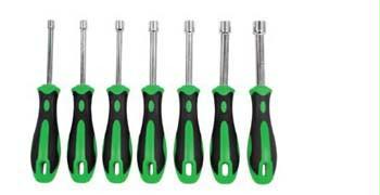 7Piece SAE Nut Driver Set in Blow-Molded Case