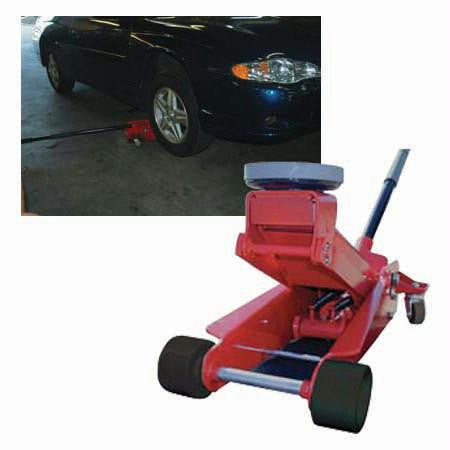 3 Ton Heavy Duty Hydraulic Service Jack with Metal Wheels