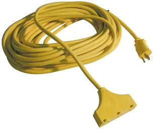 50-Ft. 3-Way Power Block Extension Cord