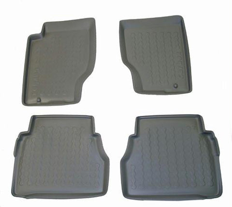 2002-2007 Kia Sorento 4-pc Floor Tray Set - Beige