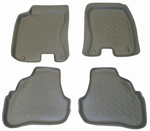 1996-2005 Volkswagen Passat Sedan - Wagon (2x4 & 4x4) Carbox 4 Pc Floor Tray Set - Beige