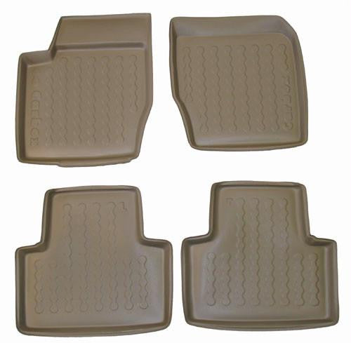 2003-2007 Volvo XC90 Carbox 4 Pc Floor Tray Set - Black