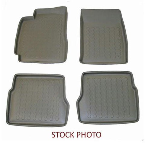 2003-2007 Mitsubishi Outlander Carbox 4 Pc Floor Tray Set - Beige