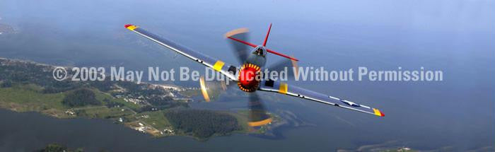 Window Graphic - 20x65 P-51 Mustang