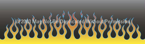 Window Graphic - 16x54 Flame Job 1