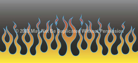 Window Graphic - 30x65 Flame Job 1