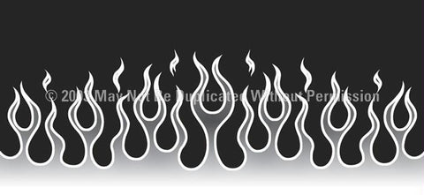 Window Graphic - 30x65 Flame Job 7