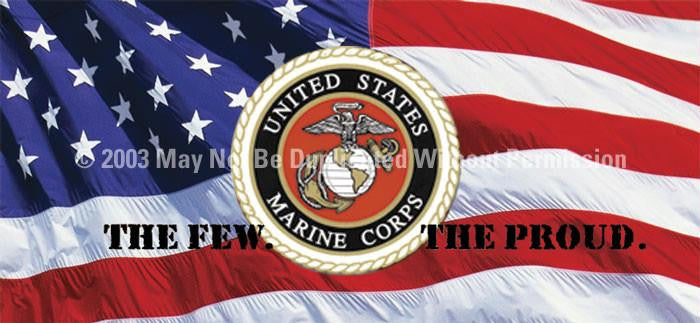 Window Graphic - 30x65 The Few. The Proud.