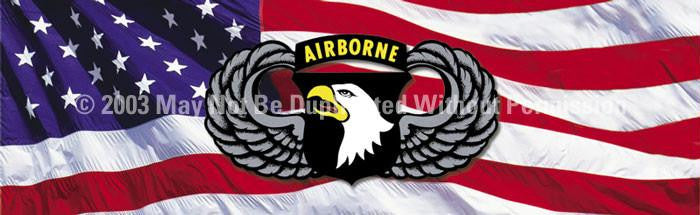 Window Graphic - 16x54 101st Airborne Wings