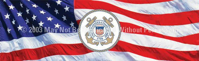 Window Graphic - 16x54 U.S. Coast Guard