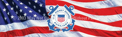 Window Graphic - 16x54 U.S. Coast Guard Auxiliary