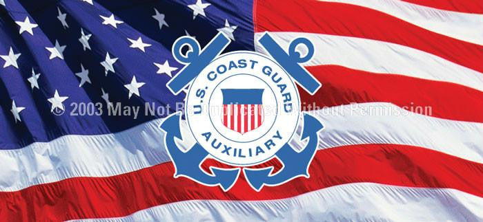 Window Graphic - 30x65 U.S. Coast Guard Auxiliary