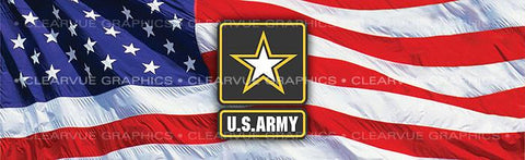 Window Graphic - 20x65 U.S. Army 2