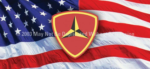 Window Graphic - 30x65 3rd Marine Division