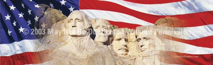 Window Graphic - 16x54 Mt. Rushmore