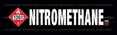 Window Graphic - 16x54 Nitromethane Black