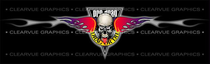 Window Graphic - 16x54 Pro Drag - Drag or Die