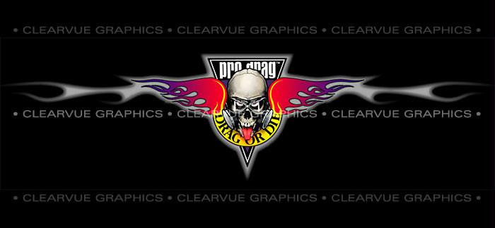 Window Graphic - 30x65 Pro Drag - Drag or Die