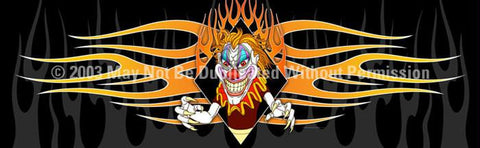 Window Graphic - 20x65 Psycho Clown