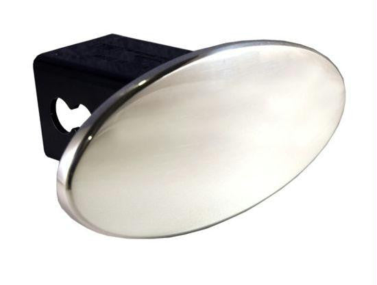 Blank - Polished - Oval - 2 Inch Billet Hitch Cover