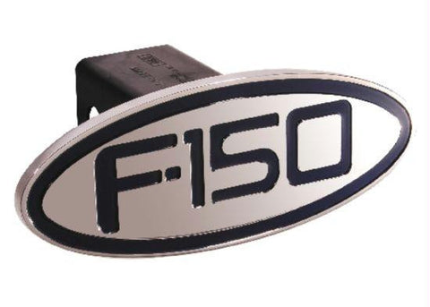 Ford - F-150 - Black - Oval - 2 Inch Billet Hitch Cover