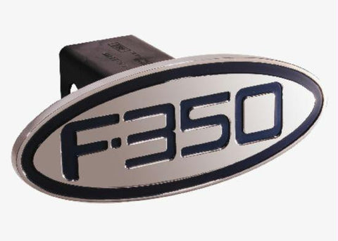 Ford - F-350 - Blue - Oval - 2 Inch Billet Hitch Cover