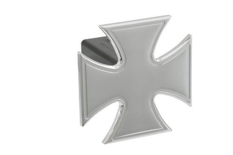 Iron Cross - Polished - 2 Inch Billet Hitch Cover