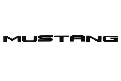 2010-13 Ford Mustang Trunk Letters Black