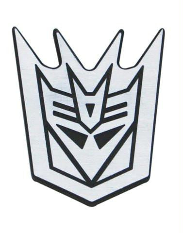 Transformers Decepticon Outline Hitch Plug Two Tone Brushed finish