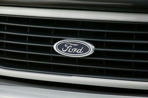 Ford - Blue - Oval Small - Billet Tailgate Emblem - Fits 97-up