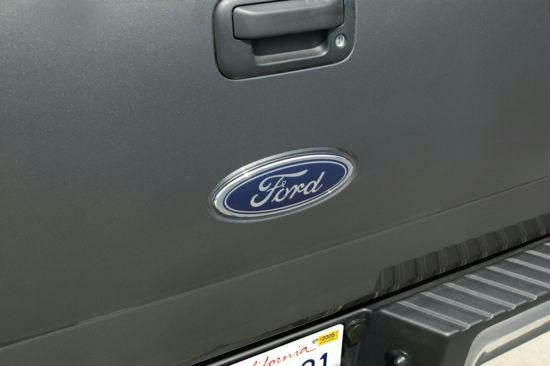 Ford - Blue - Oval - Billet Grille & Tailgate Emblem 9 Inch - Fits Ford Models 04 and UP