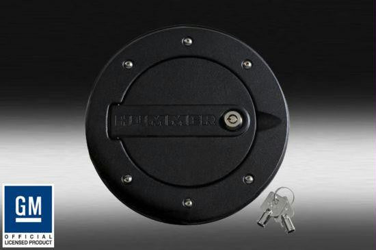 Hummer H2 LOCKING FUEL DOOR - BLACK