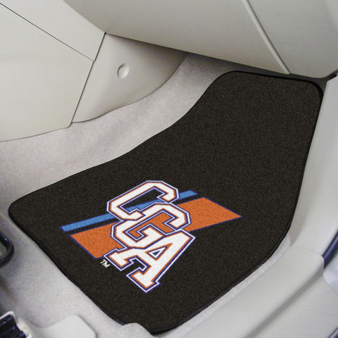 USCG Academy 2-pc Printed Carpet Car Mats 17x27