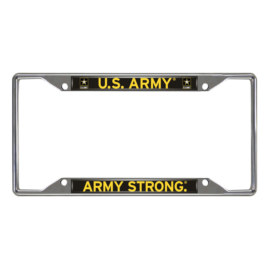 Army Licensed License Plate Frame 6.25x12.25