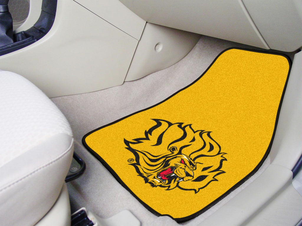 UAPB 2-piece Carpeted Car Mats 17x27