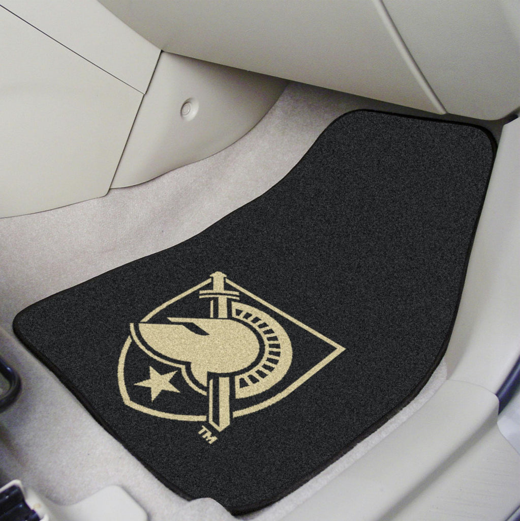 US Military Academy 2-piece Carpeted Car Mats 17x27