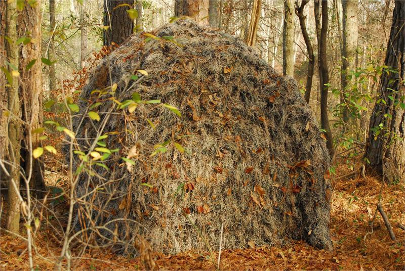 Ghillie Ground Blind Cover - Mossy