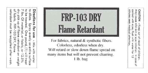 Dry Fire Retardant