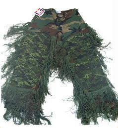 Sniper Ghillie Pants Leafy Large