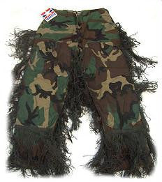 Sniper Ghillie Pants Woodland Medium