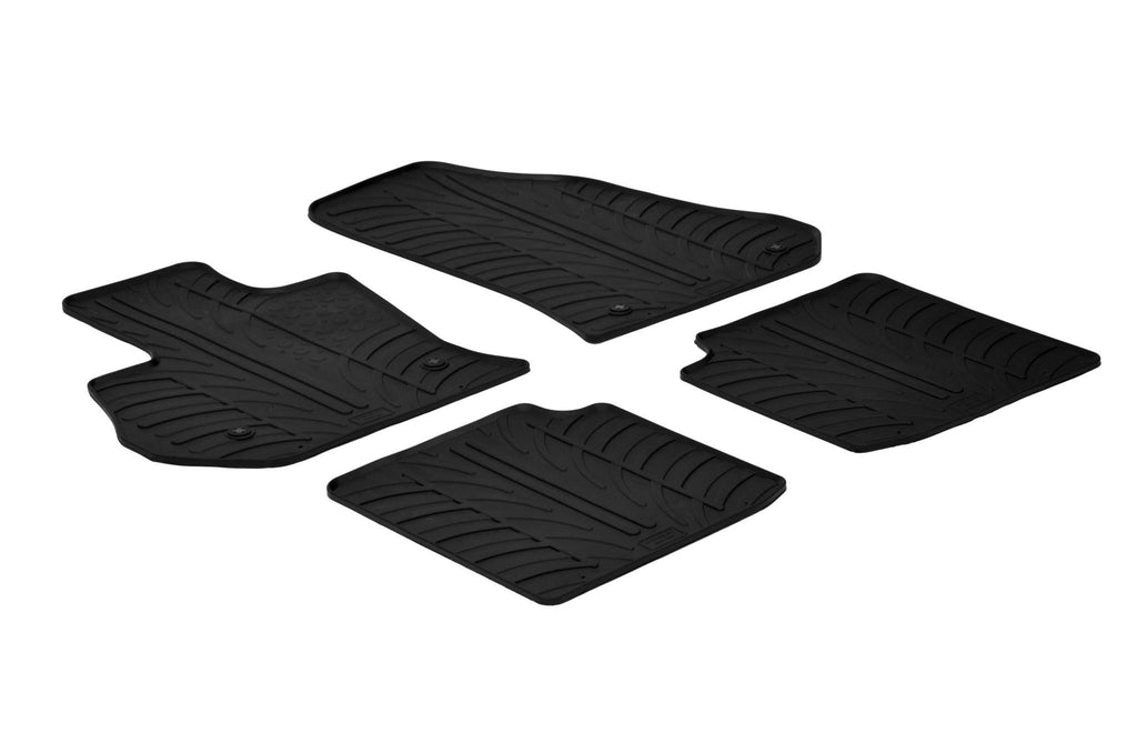 Gledring 2012-2015 Fiat 500L Custom Fit All Weather Floor Mats