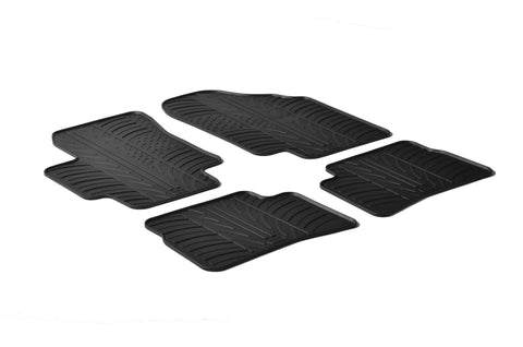 Gledring 2006-2011 Kia Rio Custom Fit All Weather Floor Mats