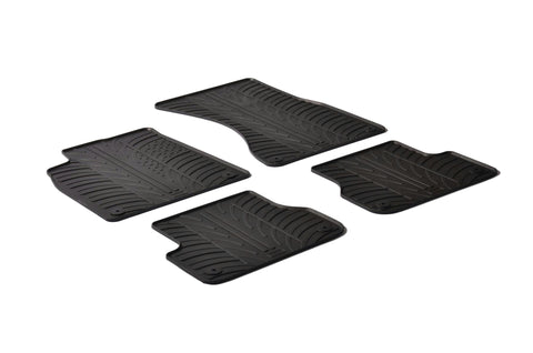 Gledring 2012-2016 Audi A7 Custom Fit All Weather Floor Mats